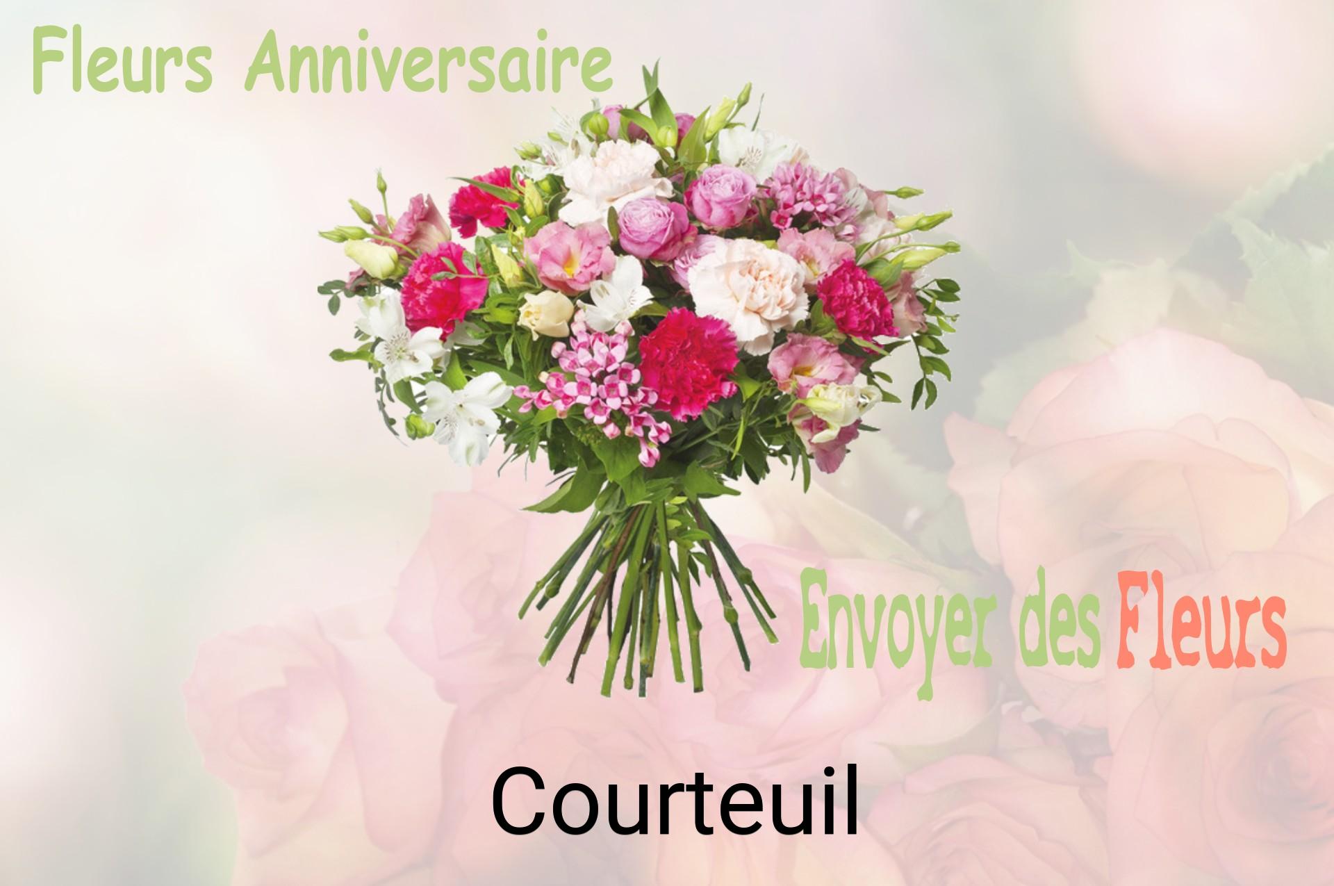 Bouquet de fleurs d’anniversaire livré à Courteuil