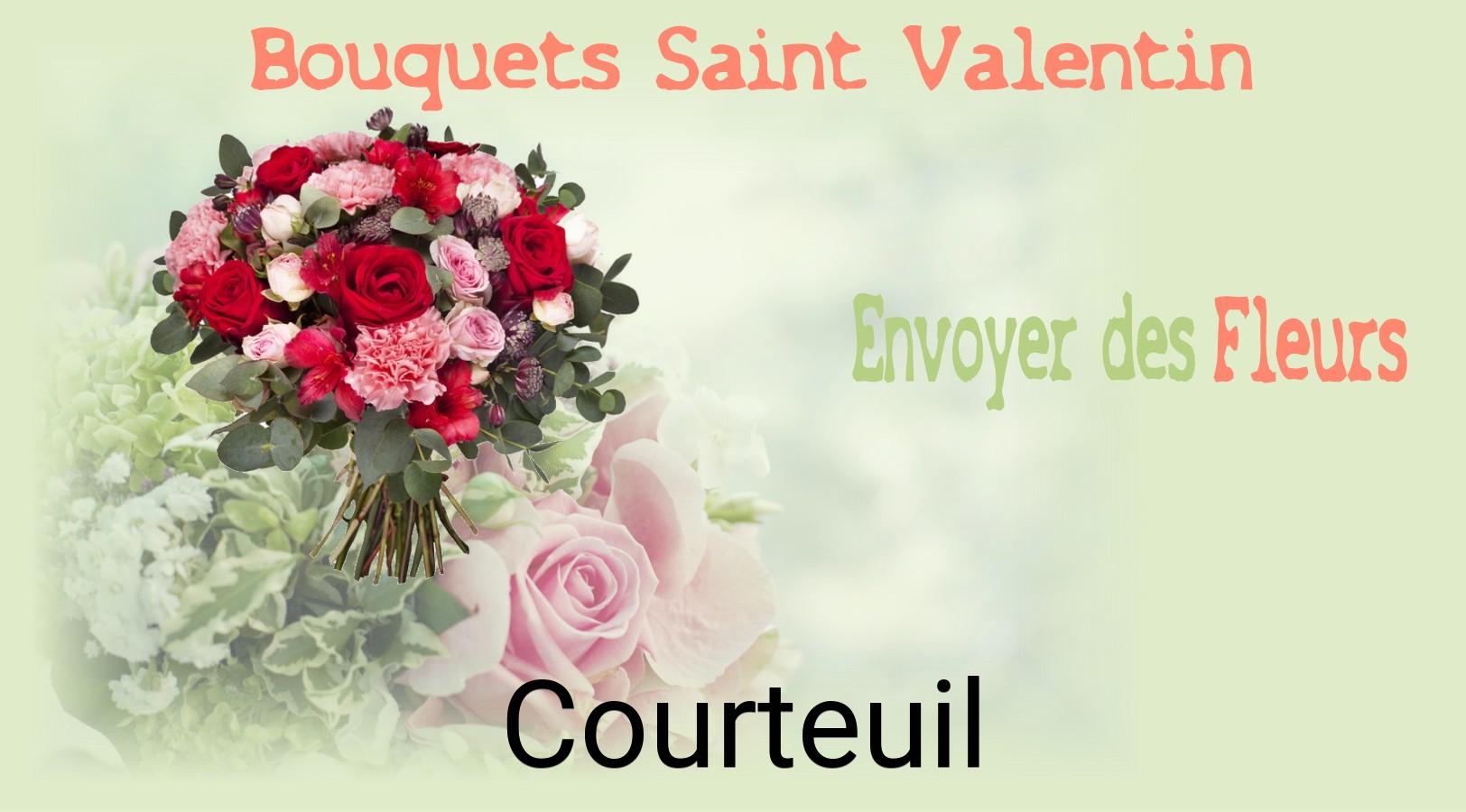 Roses de Saint-Valentin livrées à Courteuil